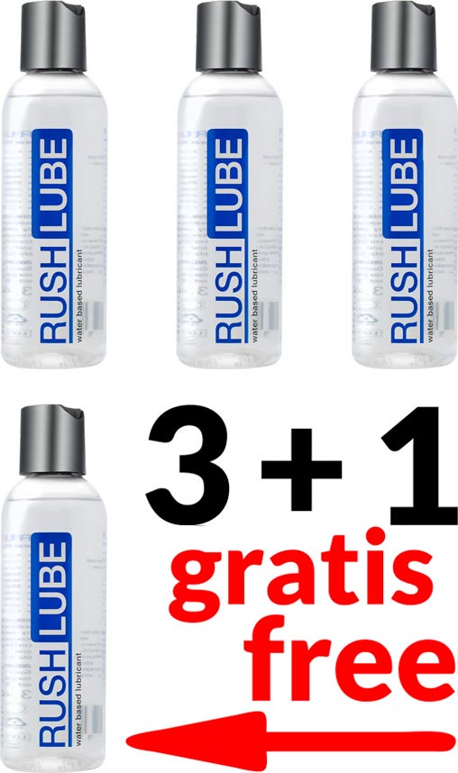 3 + 1 Rush Lube Water Pack